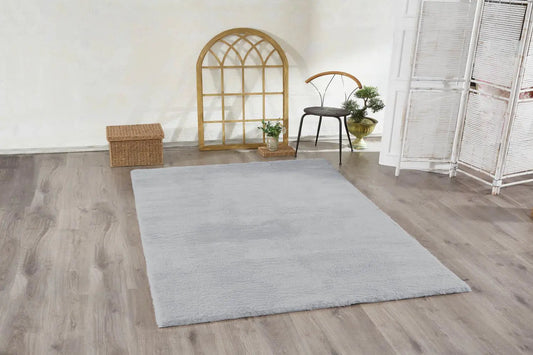 Jassrug Fur Carpet 160X220 Gray